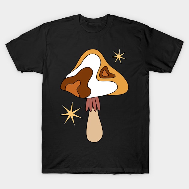 Retro mushroom T-Shirt by QuirkyWay